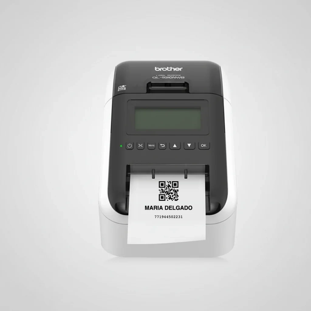 Brother QL-820NWB label printer